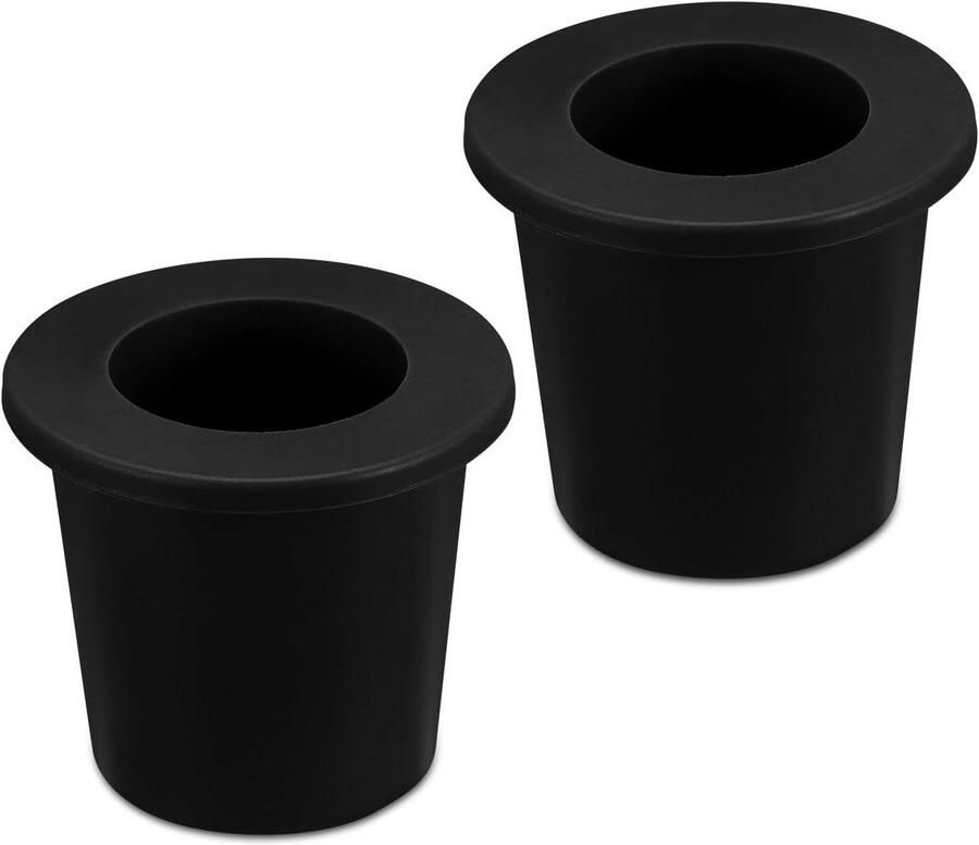 Allecto Plus Umbrella Tafel Ring Hole Silicone UMBRELLA Cone Wedge Insert Zwart