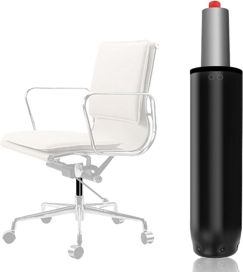 Allecto plus Universele gasveer voor bureaustoel vervangende gasdrukdemper totale lengte 270 mm 390 mm