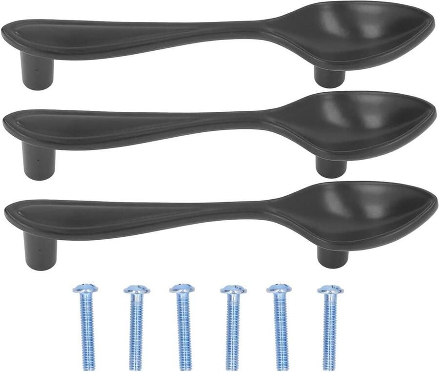 Allecto Plus Verdikte bestek serviesvormige kast Zwart Elegant en praktisch Garderobe opslag Cucchiaio