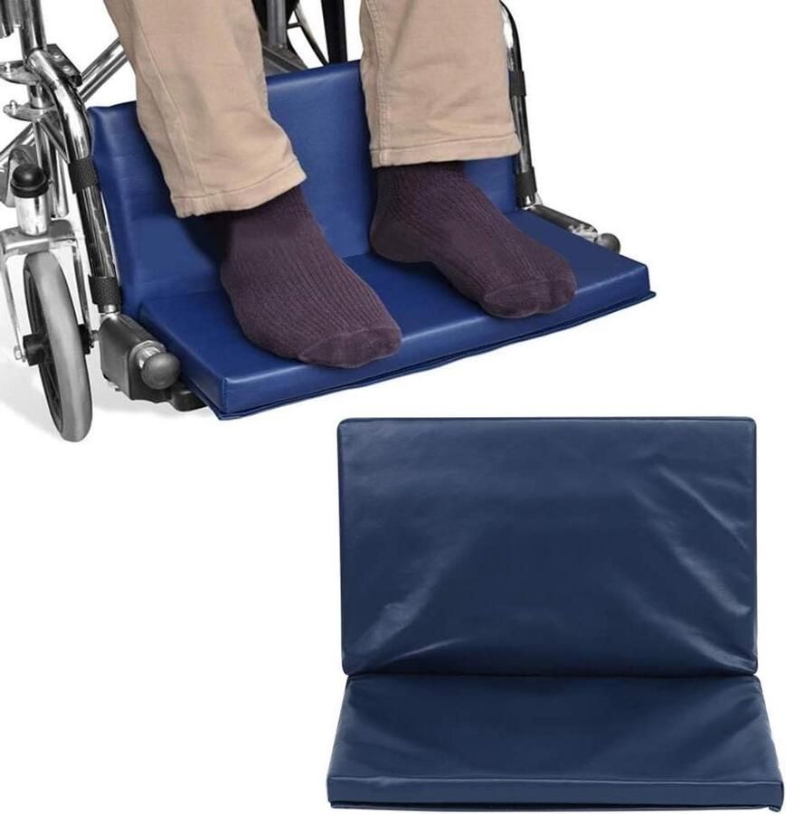 Allecto plus Verhoogd kussen voor rolstoelpedaal Gehandicapten katoenen voetsteunverlenger gemakkelijk te reinigen duurzaam en slijtvast Postoperatief herstel handicap inclusief 2#zoekwoord inclusief 3#zoekwoord