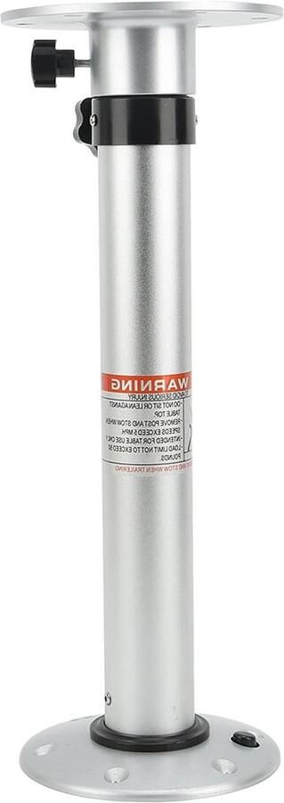 Allecto plus Verstelbare Bureaupoten RV-tafelpoot met Aluminiumlegering Tafelpoot 490MM-745MM Opvouwbaar Bootjacht Verstelbare Hoogte