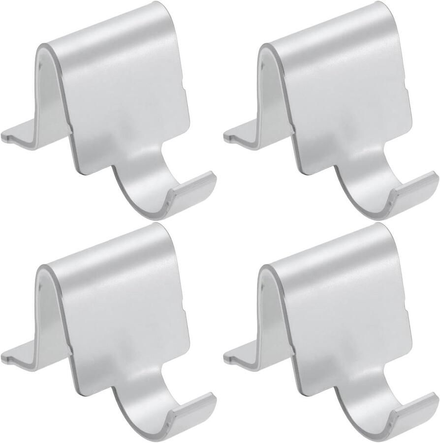 Allecto Plus Verstelbare Kast Plank Clips 20 Stuks van Roestvrij Staal voor Keukenkast en Boekenkast Organisatie