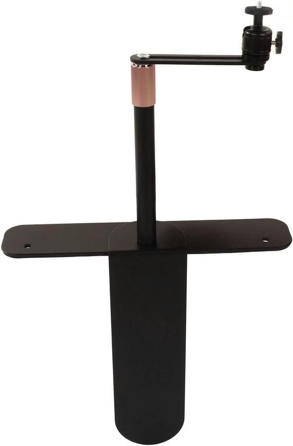 Allecto plus Verstelbare Slaapbank Projectorstandaard voor Thuis en Kantoor 24-40 Cm Zwart met 1 4 Inch Schroefdraad