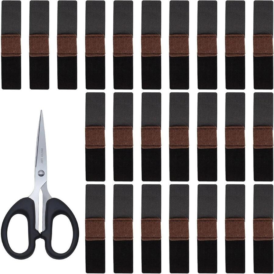 Allecto Plus Viltglijders voor Stoelen 25PCS Vloerbescherming & Stoelbescherming