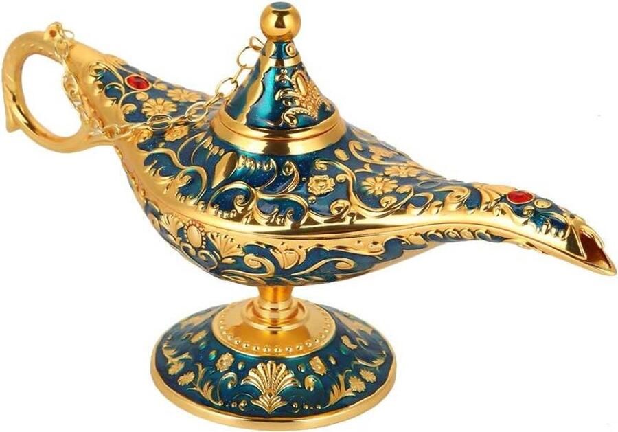 Allecto Plus Vintage Aladdin Lamp Arabische Genie Lamp Tafeldecoratie & Cadeau