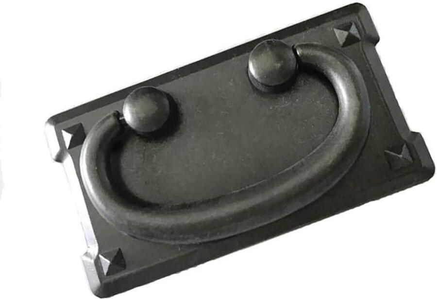 Allecto Plus Vintage meubelknoppen handgrepen voor ladekasten antiek zwart kwalitatieve materialen stijlvol en duurzaam