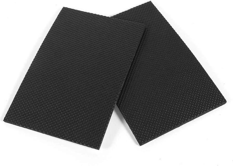 Allecto Plus Vloerbeschermers 2 stuks met antislip rubberen voetjes voor meubels zoals tafels en stoelen. Beschermt vloer tegen krassen