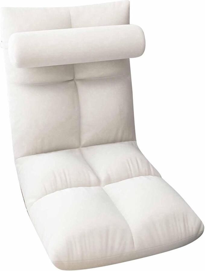 Allecto Plus Vloerstoel met Verstelbare Rugleuning voor Woonkamer en Lounge Stijlvol & Comfortabel Opvouwbare Fauteuil voor Ontspanning