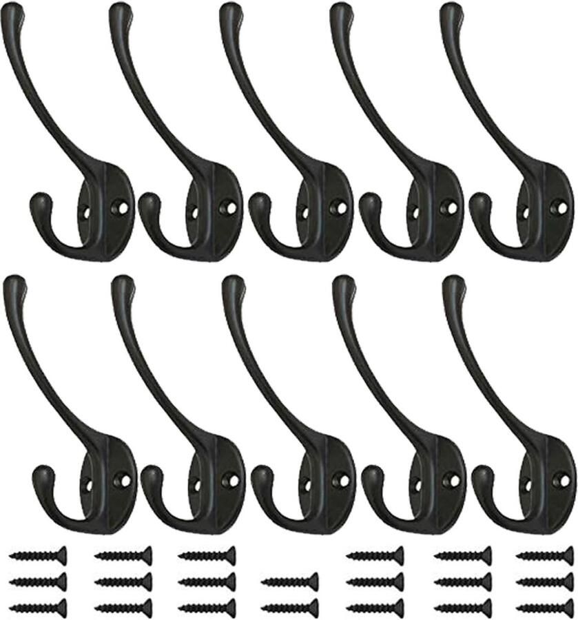 Heavy Duty Wandhaken Set van kapstok haken voor het ophangen van jassen Hardware muur haken