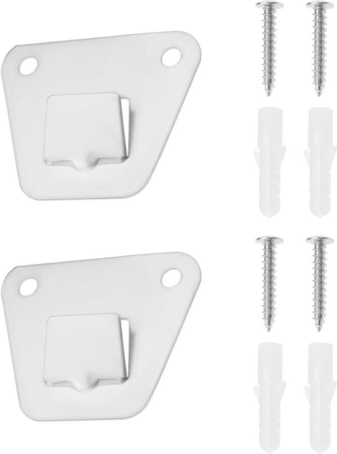 Allecto Plus Wandmontage Ventilatorbeugel van Zware Kwaliteit Inclusief Bevestigingsschroeven Geschikt voor Ventilatoren en Afzuigkappen