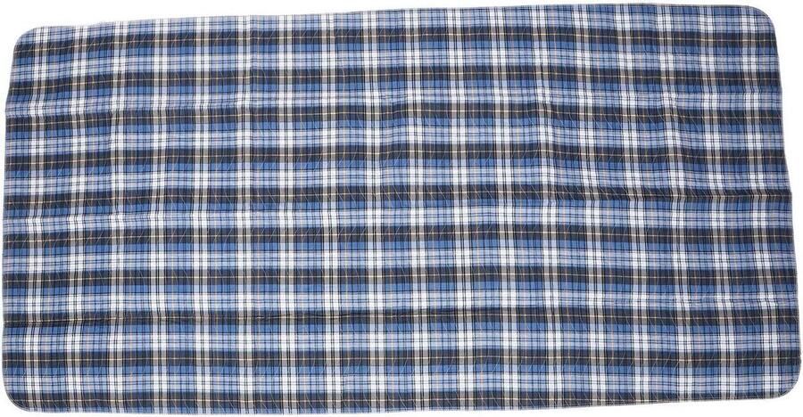 Allecto Plus Wasbare Incontinentie Bed Pads Herbruikbaar Waterdicht Absorberend Onderlegger Blauw (80x90cm) Voor Ouderen Kinderen Vrouwen of Huisdieren