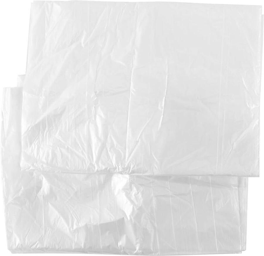 Allecto plus Waterdichte bankopberghoes voor meubelbescherming 2x3m Stofdicht Langdurige opslag Transparant