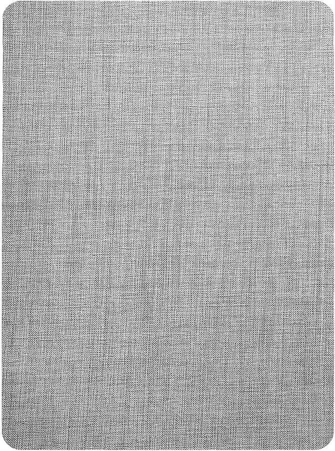 Allecto Plus Zelfklevende linnen reparatiepatches voor stof Grijs 20 x 28 cm Textiel reparatie Banken autostoelen gordijnen