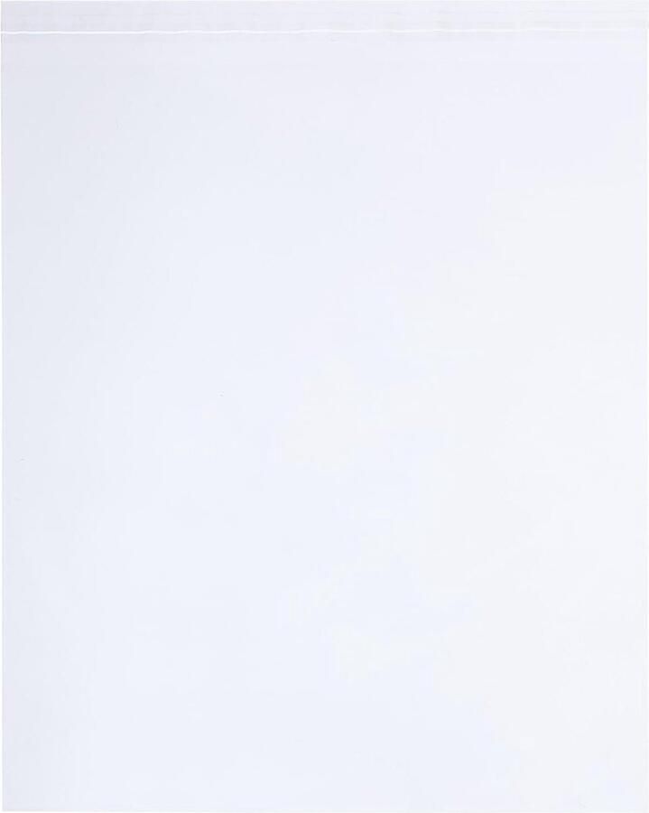 Allecto plus Zelfsluitende polyzakken 23 x 30 cm 100 stuks Voor verpakking kleding overhemden