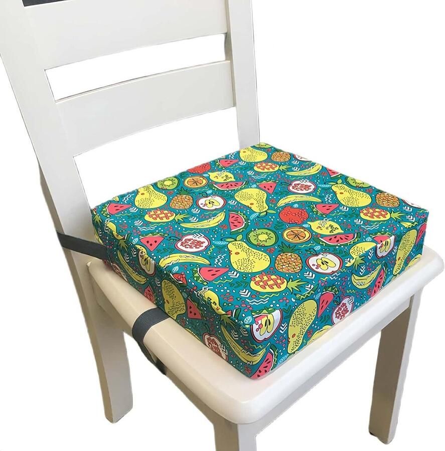 Allecto Plus Zitverhoger kinderstoel waterdicht ademend comfortabel Anti-slip veiligheidsgesp Langdurig zitcomfort