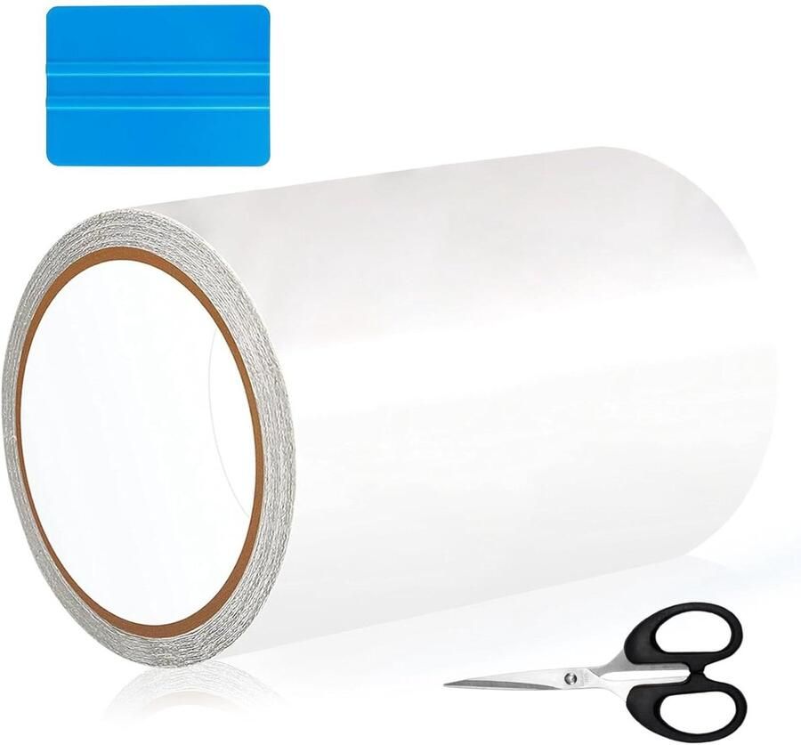 Allecto Plus Zwembadreparatieset 10 cm x 150 cm TPU reparatietape Onderwaterplakband Waterdichte zwembadpatches Zelfklevend Voor waterbed zwembad en luchtbed