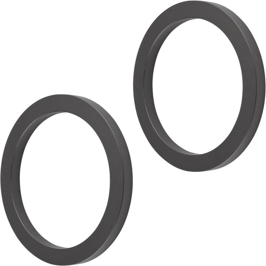 Allecto Premium 2-pack zelfklevende deurkrukken aluminium legering keukenkast handgrepen zilvergrijs Efficiënte ladeoplossing