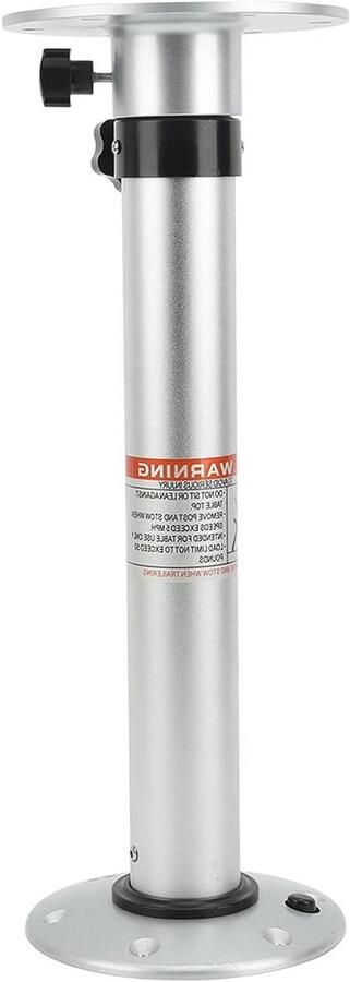 Allecto Premium Aluminium Tafelpoot 490MM-745MM Opklapbaar Boot Jacht Tafelvoet Verstelbaar in Hoogte