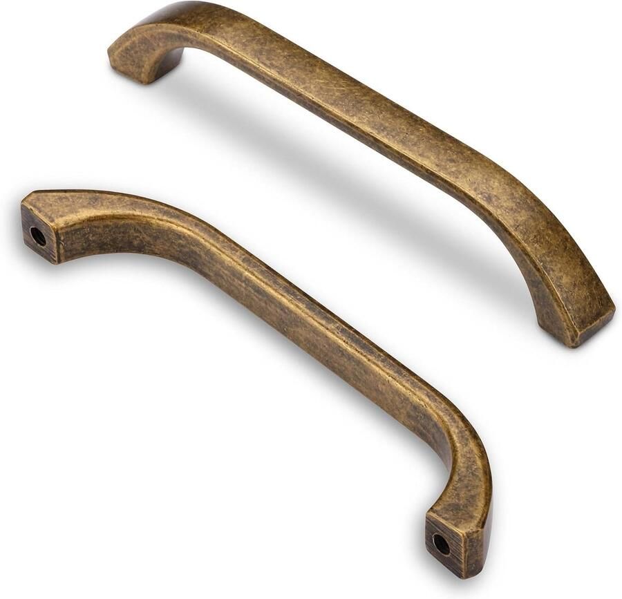 Zeynomax Antieke Kast Handgrepen Set van 6 Vintage Meubilair Handgrepen 128mm Gat Afstand Keukenkasten Zink Legering Keukenaccessoires