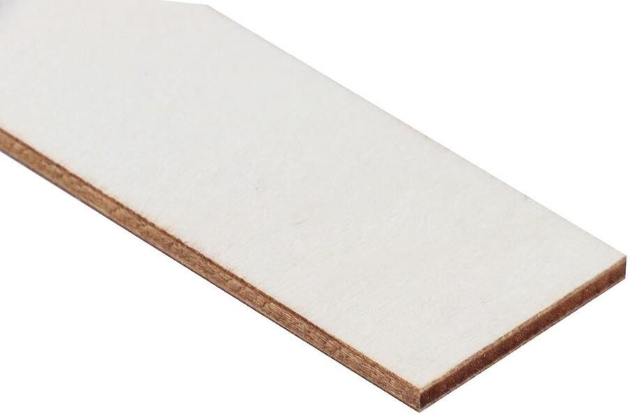 Allecto Premium Houten Kruis Ornamenten DIY Ambachten Kit Woondecoratie Familie Eettafel Bruiloft 36 Stuks