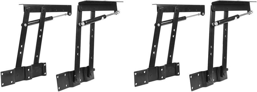 Allecto Premium Lift Up Salontafel Mechanisme met Veren Set van 2 Praktisch Ontwerp Meubel Hardware Salontafel Frame Optillen