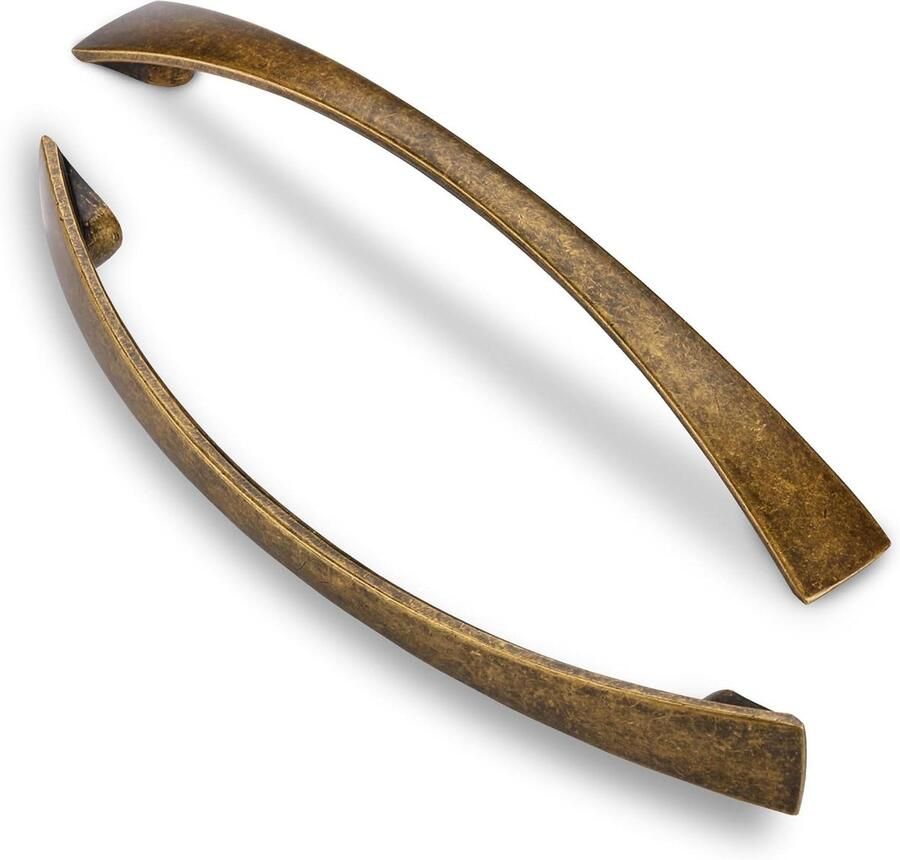 Allecto Plus 6 stuks Antiek messing Retro kabinet trekt 128MM gaten centra Keukenkast handgrepen met lade handgrepen