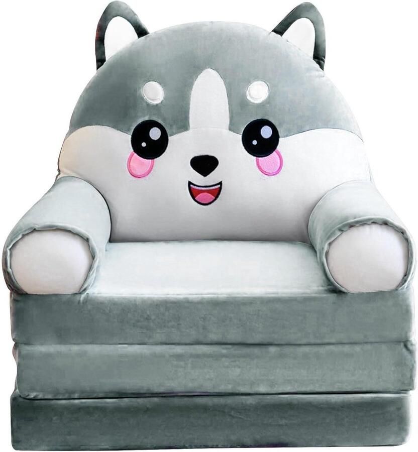 Allecto Premium Zachte Bankhoes voor Kinderbank Meisjes en Jongens Uitvouwbaar Stoelhoes Leuke Ontwerpen Speelkamer Slaapkamermeubilair Comfortabel en Handig Duurzaam Materiaal