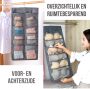 Allernieuwste Hangende BH Ondergoed Organizer 24 Opbergvakken 2-zijdig Kast-ruimtebesparend 24 vaks ROSE - Thumbnail 1