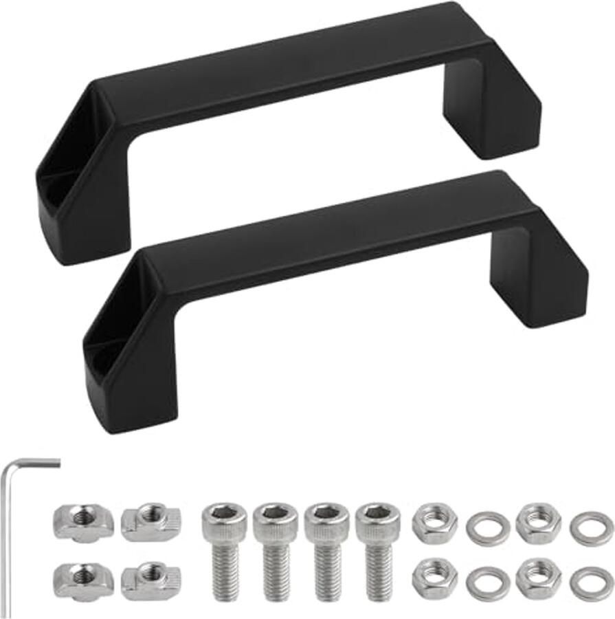 Aluminium Beugelgreep Set 2 Stuks Duurzame Handgreep voor Aluminium Profielen