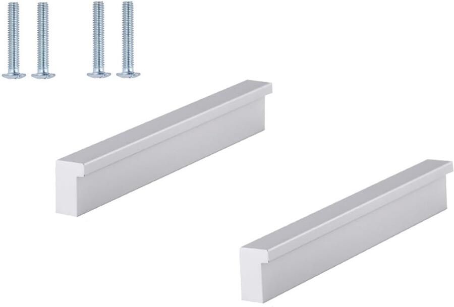 Aluminium Kastgreep Modern Design 1 stuk 96 mm