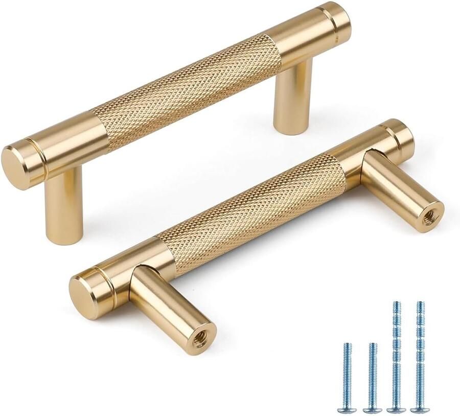 Aluminium kastgrepen 96 mm 6 stuks modern design