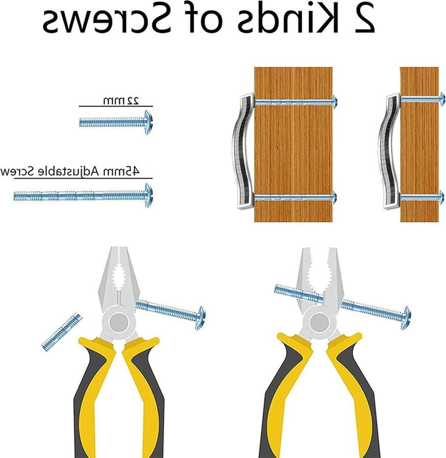 Aluminium-Legering Meubilair Deur Trek Handvat voor Dressoir Kast Keuken Strass Crystal Lade Europa Stijl (10 STKS 160 Zwart Zilver)