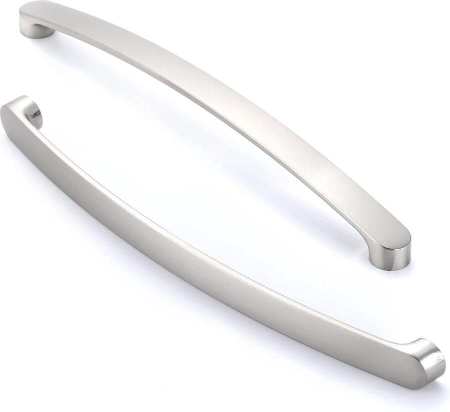 Aluminium Meubelgrepen 10 Stuks Zilverkleurig voor Keukenkasten en Meubels Gatafstand 192 mm