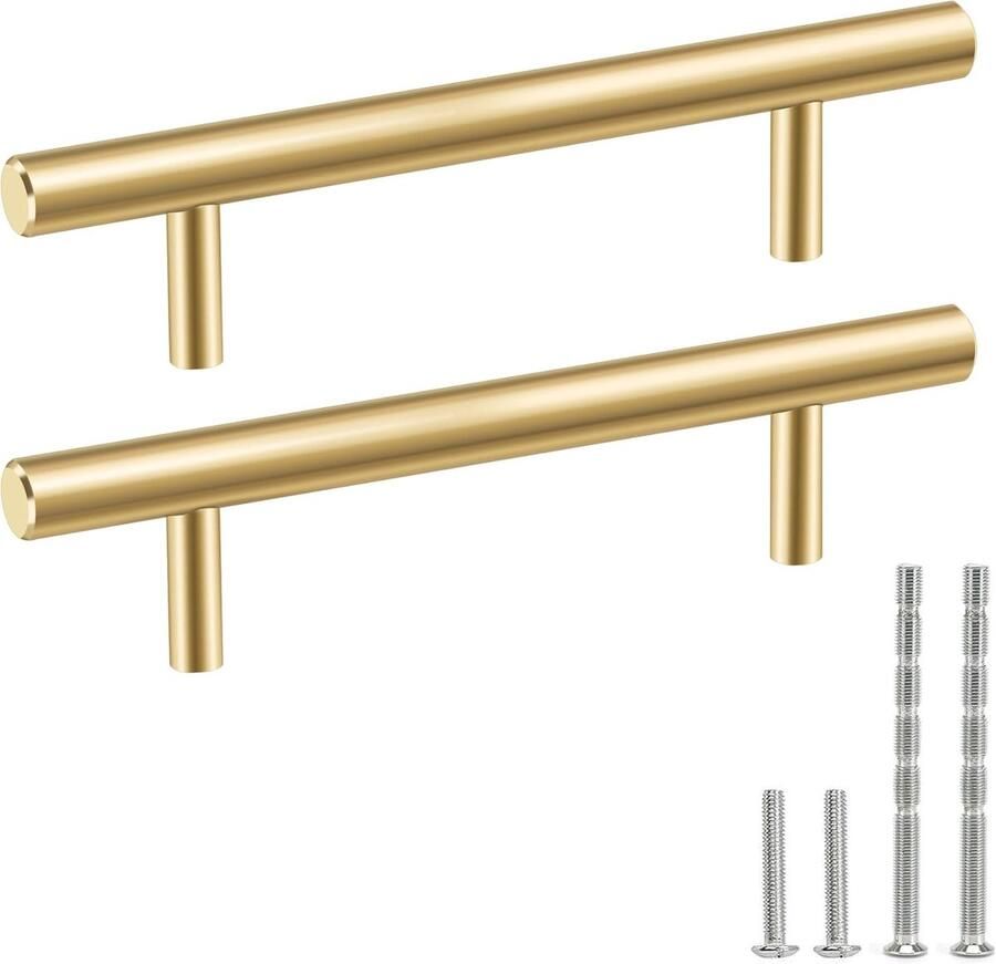 Aluminium Meubelgrepen Keukengrepen 4 Stuks Goud 182mm