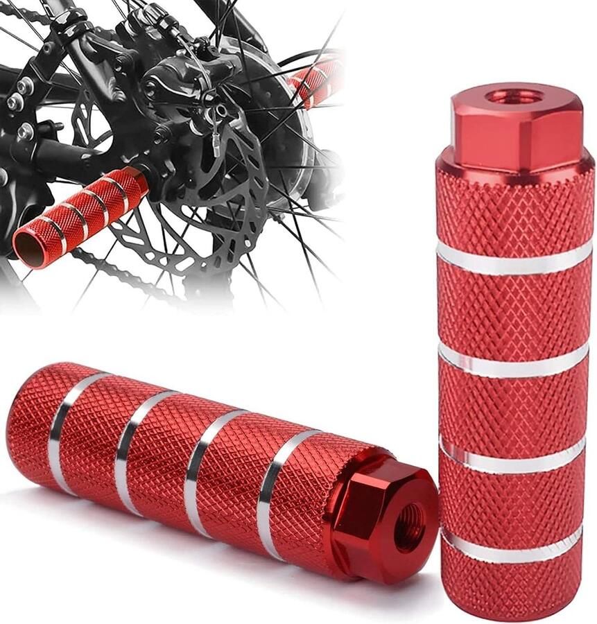 Aluminum Alloy Bicycle Foot Pegs 2 stuks Stunt Pins voor BMX en Mountainbike
