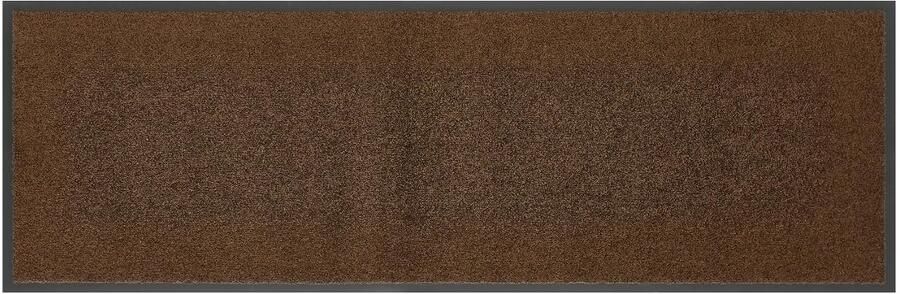 Andiamo Verdi deurmat vuilvangmat voor de entree van het huis ideaal als deurmat binnenshuis of als deurmat in overdekte buitenruimtes deurmat voor de voordeur 60 x 180 cm Bruin 2