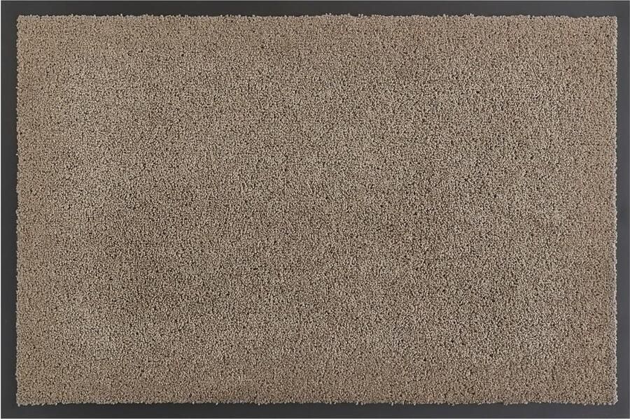 Andiamo Verdi deurmat vuilvangmat voor de entree van het huis ideaal als deurmat binnenshuis of als deurmat in overdekte buitenruimtes deurmat voor de voordeur 80 x 120 cm Taupe