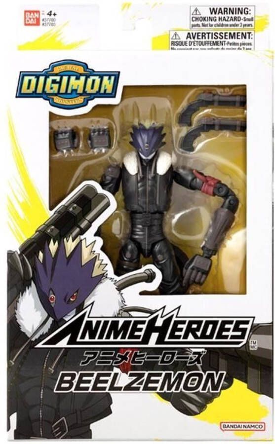 Anime Heroes Digimon Beelzemon 17 cm Bandai