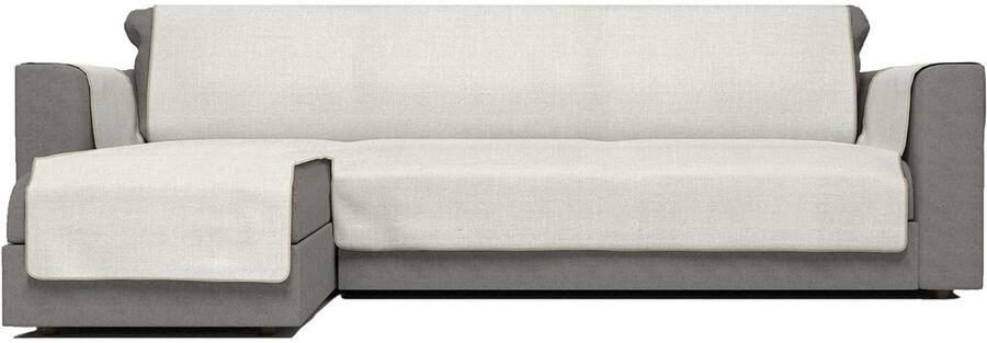Anti-slip bankhoes met chaise longue 1 stuk 100% polyester gemaakt in Italië