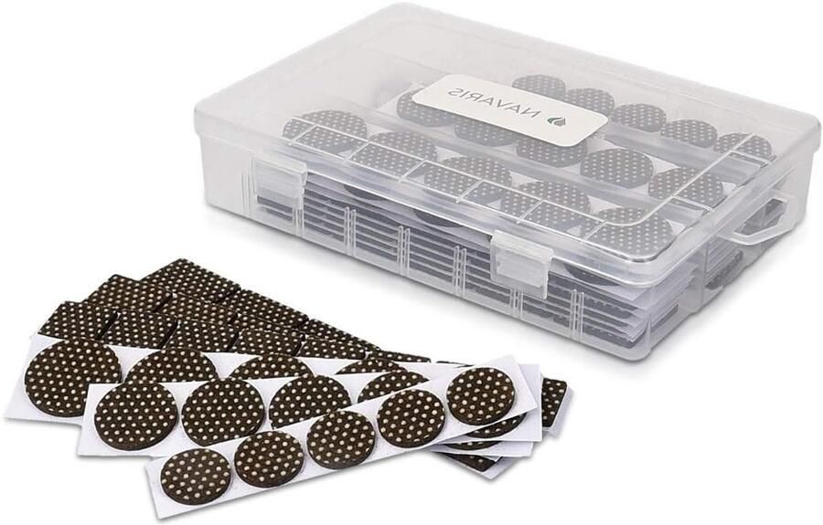 Anti-Slip Pads Self-Adhesive for Furniture Felt Gliders Set 215 Pieces Floor Protection Pads Chair Tiles Parquet Brown Chair Gliders