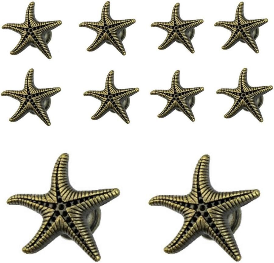 Antieke zinklegering lade handgrepen vintage stijl 10 stuks traditionele Europese look