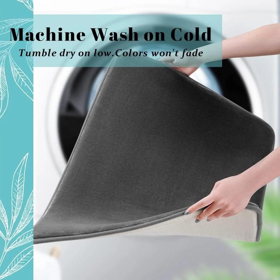 Antislip douchemat drainagemat antislip loofahmat zwart 40*60cm - Foto 2