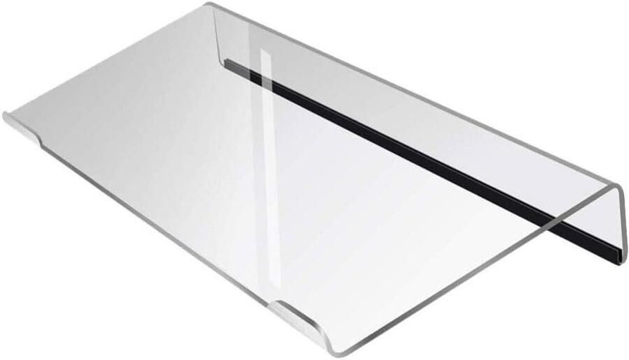 Antislip Helder Acryl Toetsenbordstandaard Schuin Toetsenbordhouder Voor Het Bureau