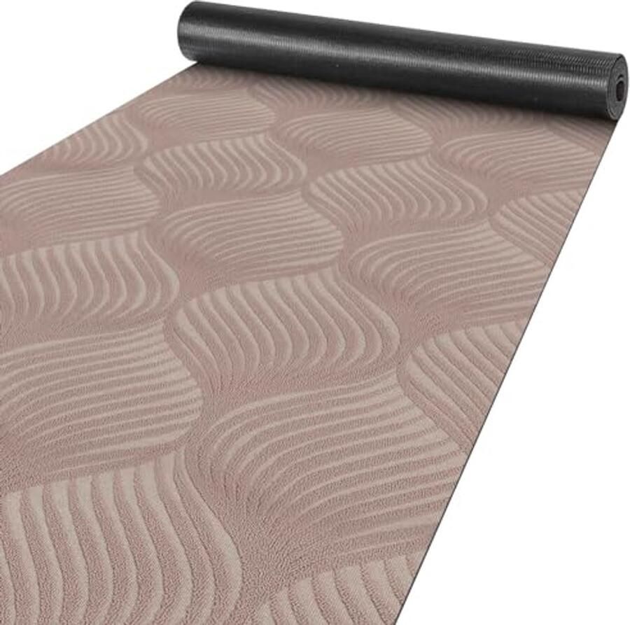Antislip Keukenloper in Bruin Velours Wasbaar en Onderhoudsvriendelijk voor Hal Slaapkamer en Woonkamer (67 x 200 cm)