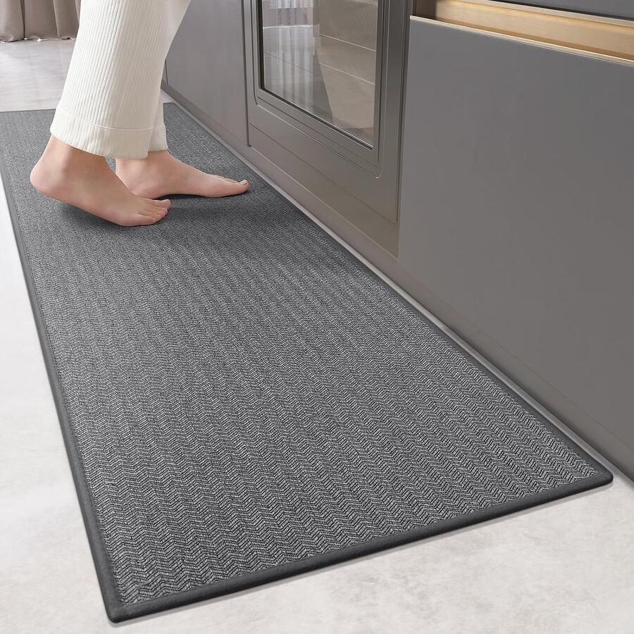 Antislip Keukenmat 43 5 x 200 cm Wasbaar en Sneldrogend Vloerkleed voor Keuken en Hal