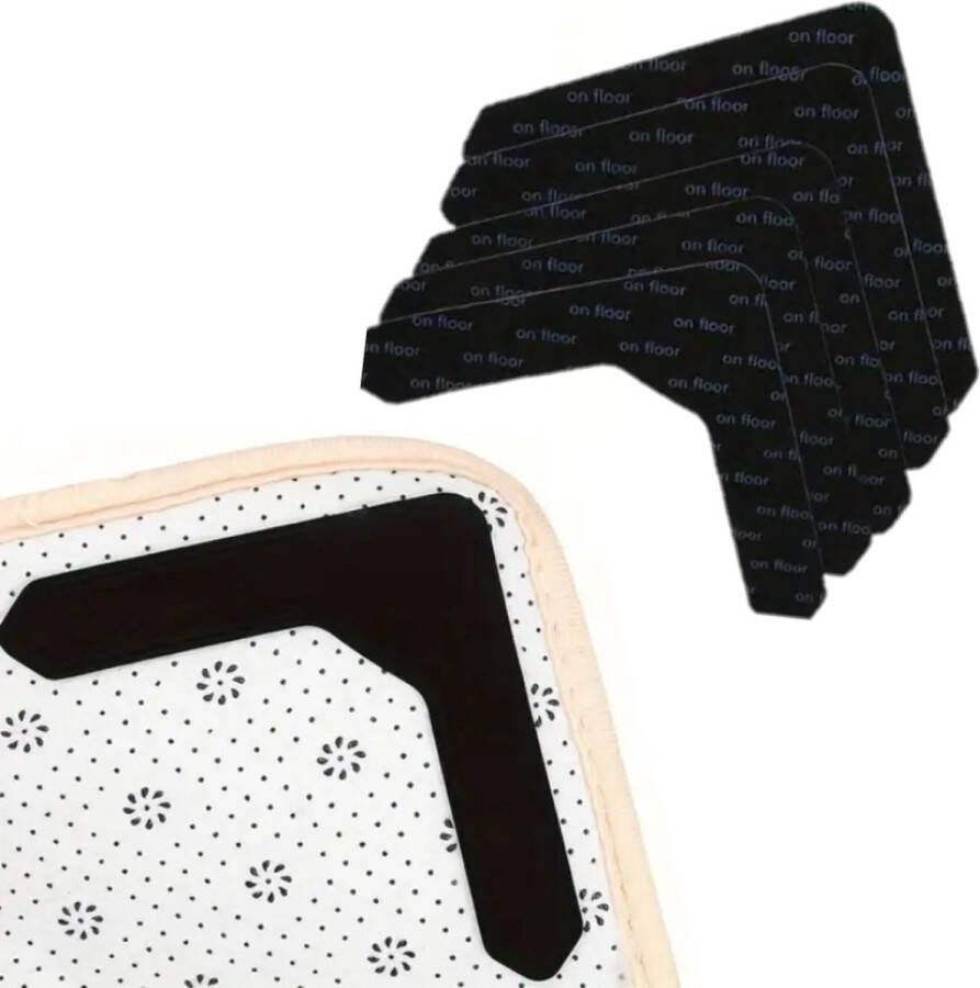 Luxe antislip sticker ondertapijt 12 stuks Tapijt woonkamer Vloerkleed Anti slip mat Bevestigingsmateriaal Muismat