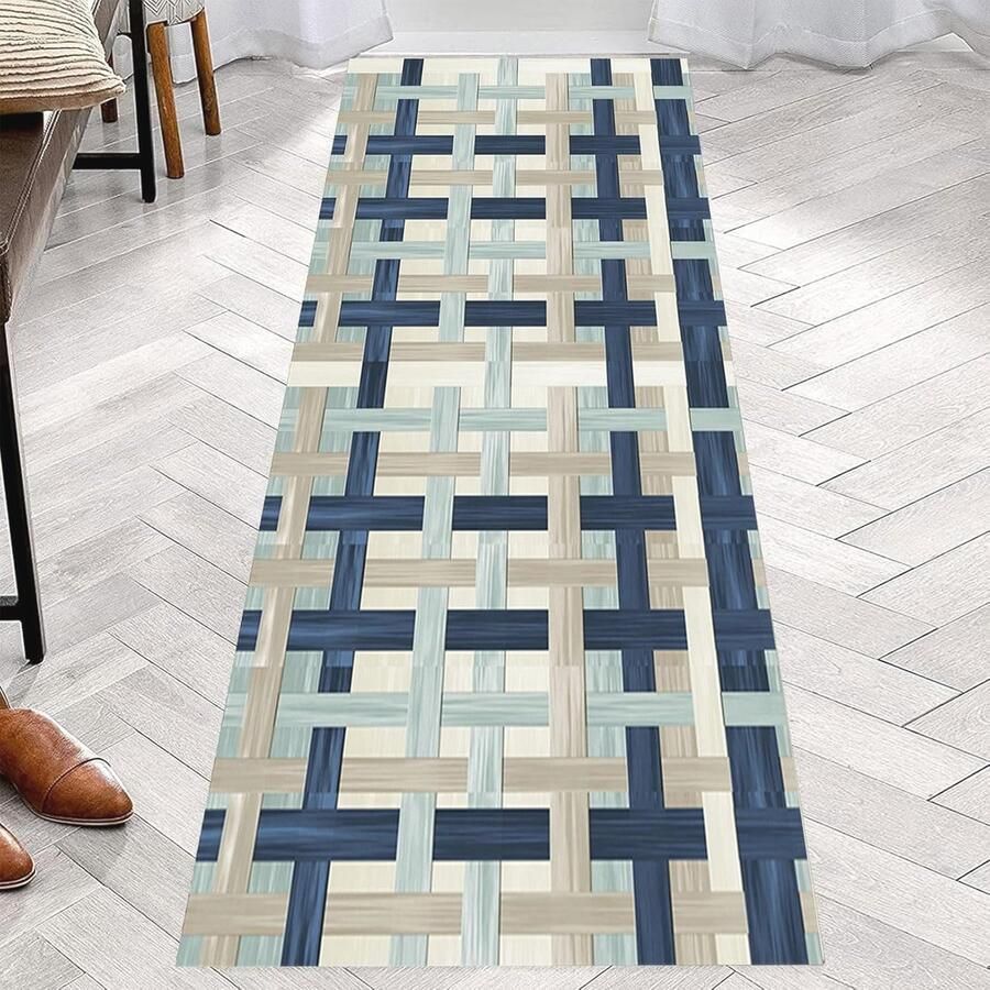 Antislip Tapijtloper 50x150 cm Duurzaam en Vlekbestendig Vloerkleed voor Hal en Keuken