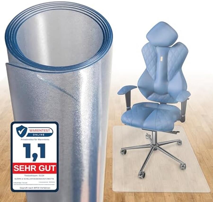 Antislip Vloermat 100x120 cm Krasbestendige Bureau Vloermat voor Bescherming