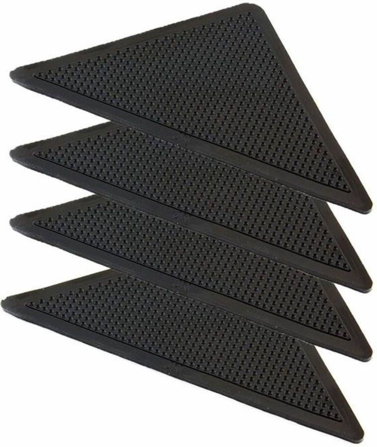 Antislip Voor Onder Vloerkleed 4 stuks Zelfklevend Antislip tapijt Ondertapijt Onderkleed Antisliponderkleden Vloerbekleding