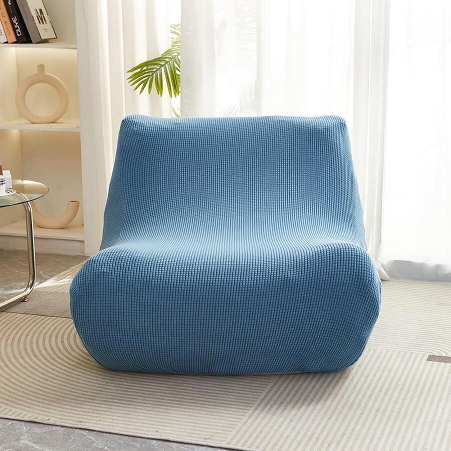 Antislip wasbare bankhoezen voor woonkamer Luie stretch bankhoezen in jacquard kleine ruiten